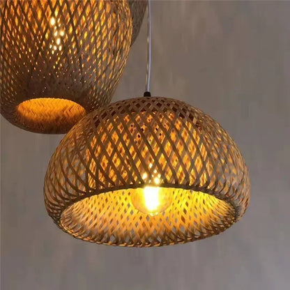 Classic Bamboo Chandelier