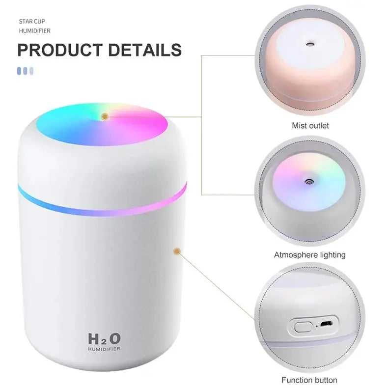 Portable Mini USB Air Humidifier