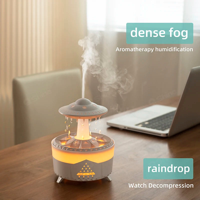 Rain Cloud Humidifier with Remote