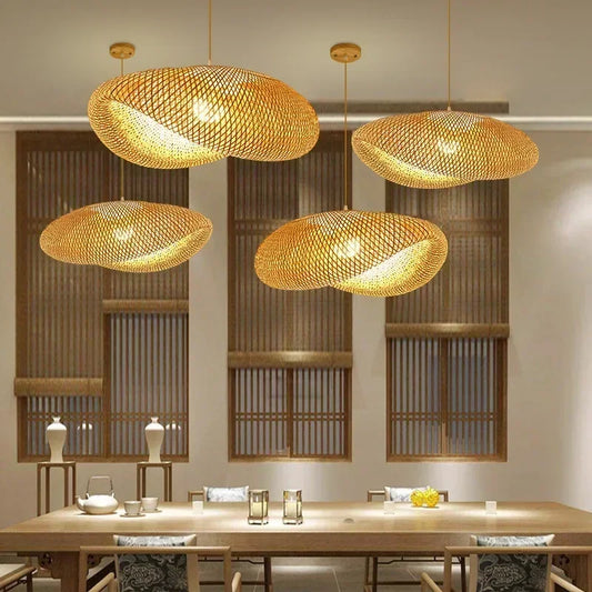 Classic Bamboo Chandelier