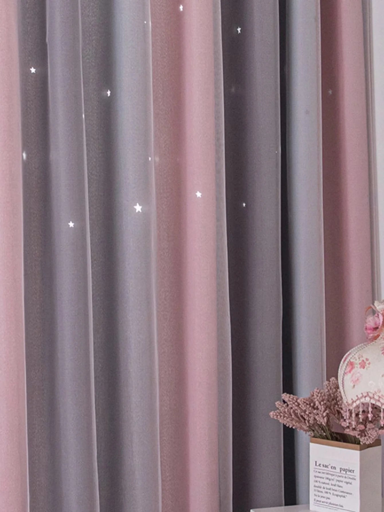 Blackout Twinkle Star Curtains