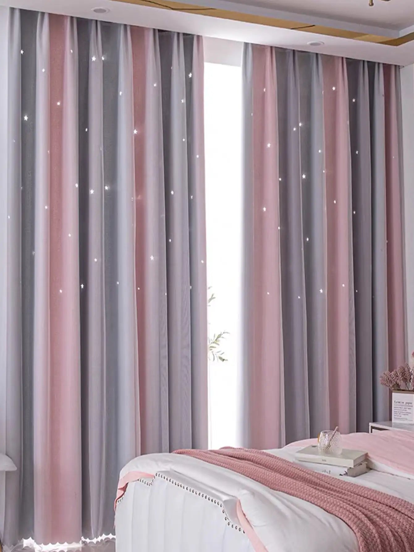 Blackout Twinkle Star Curtains