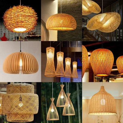 Classic Bamboo Chandelier