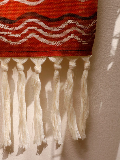 Macrame Mountain Tapestry